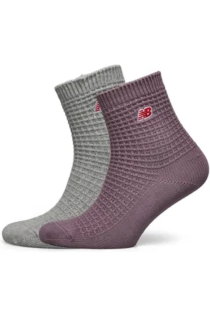 New Balance Waffle Knit Ankle Socks 2 Pack Sport Socks Regular Socks Multi/patterned