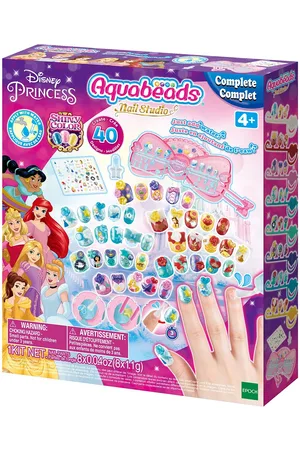 Aquabeads Neglestudio - Disney Prinsesser Toys Creativity Drawing & Crafts Craft Craft Sets Multi/patterned
