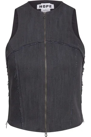 Hope Sculpt Top Liivi Grey