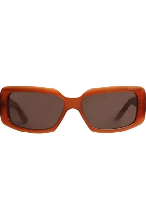 Corlin Eyewear Alain Red Brown Neliönmuotoiset Aurinkolasit Brown