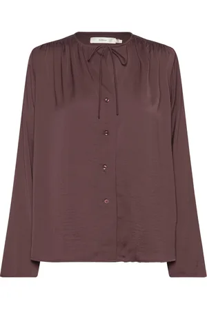 INWEAR Matoiw Shirt Tops Blouses Long-sleeved Brown