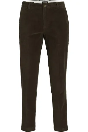 JACK & JONES Jpstace Jjcorduroy Chino Sn Bottoms Trousers Chinos Brown Jack & J S