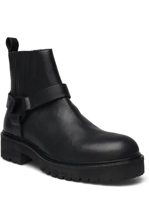 AllSaints Hank Biker Boot Chelsea-saappaat Bootsit Black