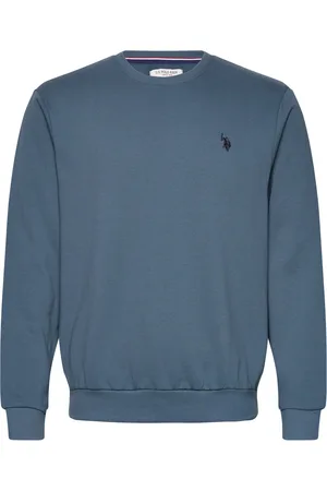 U.S. Polo Assn. Uspa Sweat O Neck Adler Men Tops Sweat-shirts & Hoodies Sweat-shirts Blue