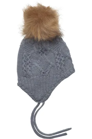 NAME IT Nbmwrilla Wool Knit Hat Accessories Headwear Hats Baby Hats Blue