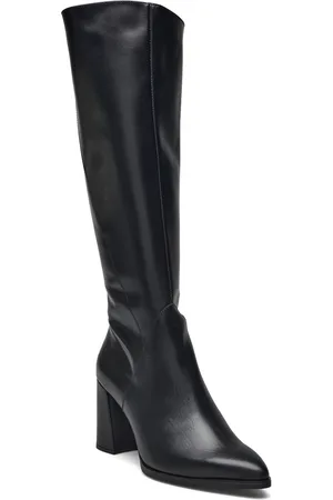 Wonders Daily Korkeavartiset Saapikkaat Black