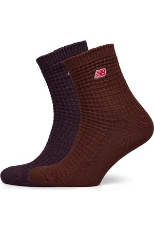 New Balance Waffle Knit Ankle Socks 2 Pack Sport Socks Regular Socks Multi/patterned