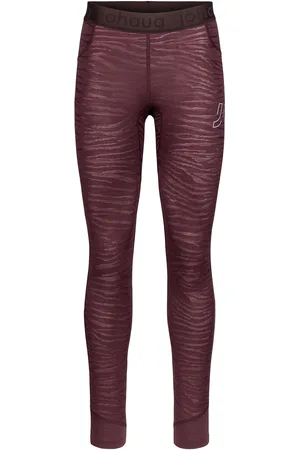 Johaug Advance Tech-Wool Pant Bottoms Base Layer Bottoms Burgundy