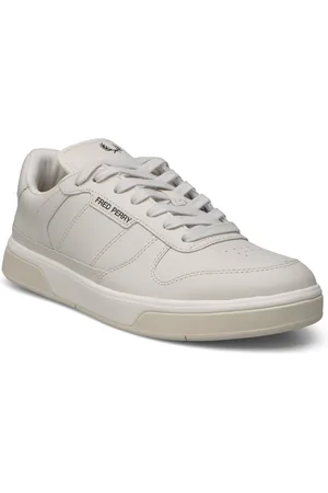 Fred Perry B300 Textured Leather Matalavartiset Sneakerit Tennarit Cream