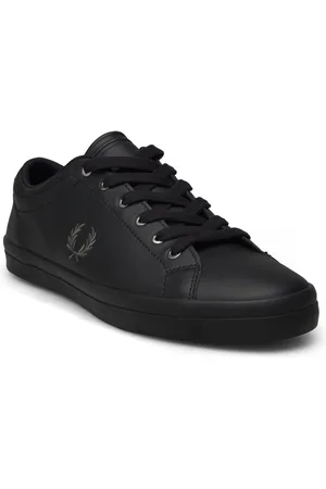 Fred Perry Baseline Leather Matalavartiset Sneakerit Tennarit Black