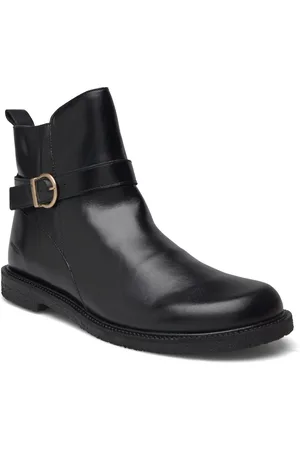 ANGULUS Booties - Flat Shoes Boots Ankle Boots Ankle Boots Flat Heel Black