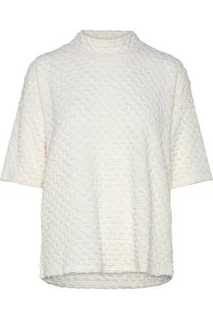 FRANSA Frlajla Bl 1 Tops Blouses Short-sleeved Cream