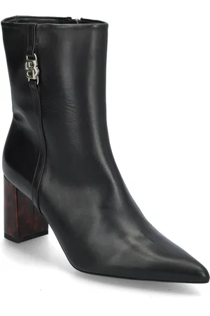 HUGO BOSS Janet_Bootie70_Ltbb Shoes Boots Ankle Boots Ankle Boots With Heel Black