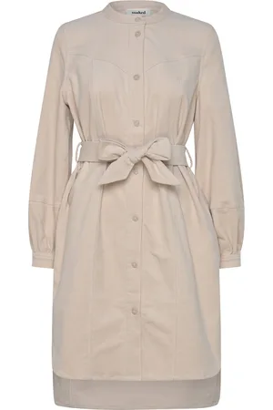 Soaked in Luxury Slhelle Dress Lyhyt Mekko Beige