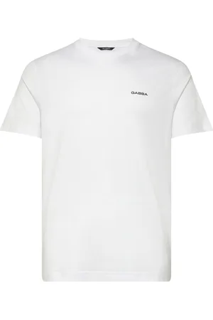 Gabba Dune Circles Ss Gots Tops T-shirts Short-sleeved White