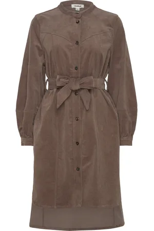 Soaked in Luxury Slhelle Dress Lyhyt Mekko Brown
