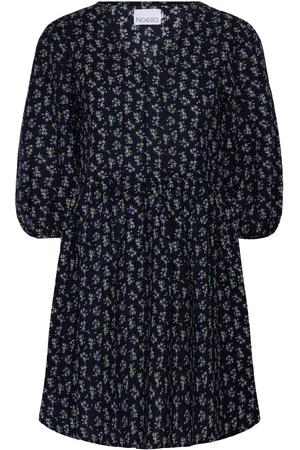 Noella Farris Dress Seersucker Lyhyt Mekko Navy