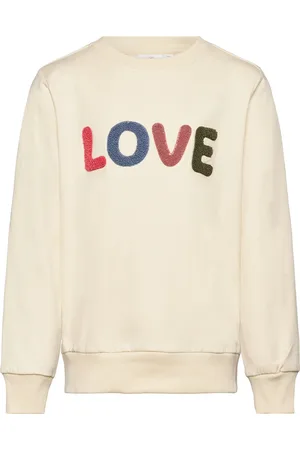 The New Tnlinea Sweatshirt Tops Sweat-shirts & Hoodies Sweat-shirts Cream