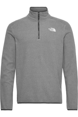 The North Face M 100 Glacier 1/4 Zip - Eu Sport Sweat-shirts & Hoodies Fleeces & Midlayers Grey