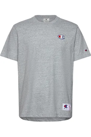 Champion Crewneck T-Shirt Tops T-shirts Short-sleeved Grey