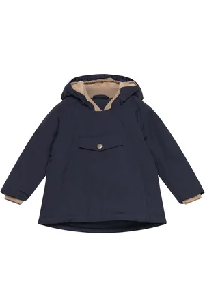 Mini A Ture Matwang Fleece Lined Winter Jacket. Grs Outerwear Jackets & Coats Winter Jackets Navy