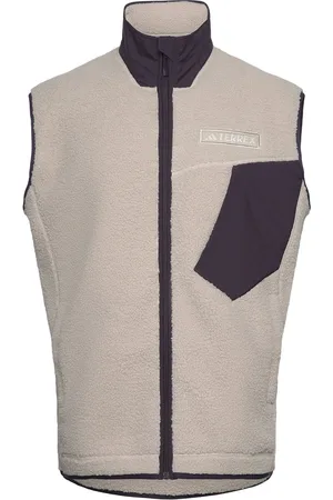 adidas Xpl Hp Fl Vst Sport Sport Clothing Sport Outerwear Sport Jackets Sport Vests Beige