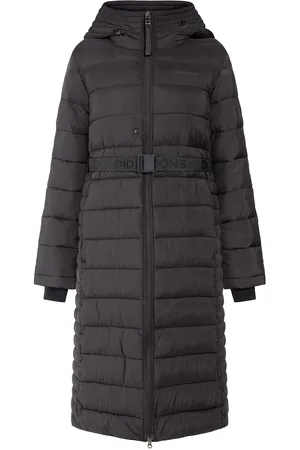 Didriksons Kleo Wns Parka L Outerwear Parka Coats Black