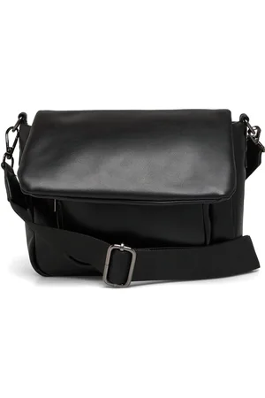 Hvisk Cayman Pocket Puffer Soft Structure Bags Crossbody Bags Black