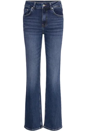 GANT Slim Flare Jeans Bottoms Jeans Straight-regular Blue