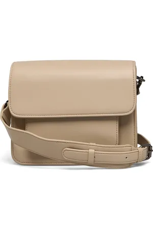 Hvisk Cayman Pocket Soft Structure Bags Crossbody Bags Beige