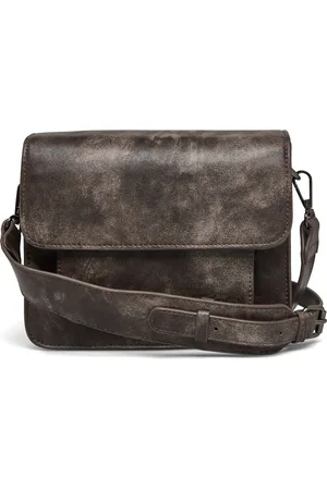 Hvisk Cayman Pocket Soft Structure Bags Crossbody Bags Brown