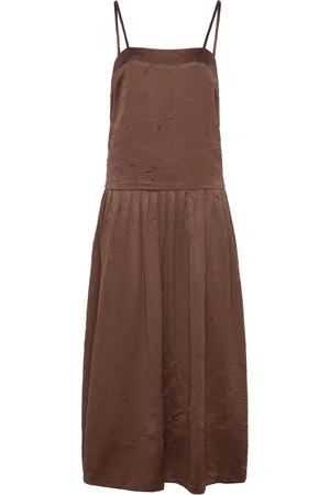 Stylein Milena Dress Maksimekko Juhlamekko Brown