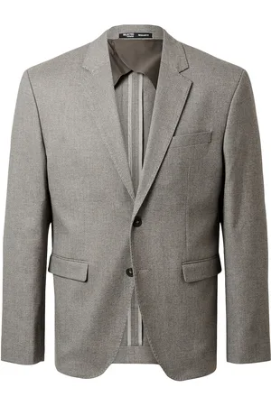 SELECTED Slhreg-Odell Twill Blz Suits & Blazers Blazers Single Breasted Blazers Grey