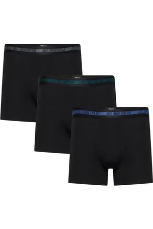 JBS 3-Pack Tights Bamboo Bokserit Black