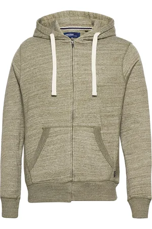Blend Bhalton Zipthrough Sweatshirt Tops Sweat-shirts & Hoodies Hoodies Green