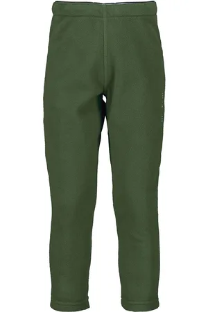Didriksons Monte Kids Pants 9 Sport Fleece Outerwear Fleece Trousers Green