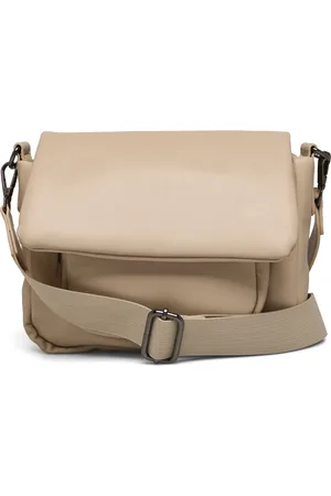 Hvisk Cayman Pocket Puffer Soft Structure Bags Crossbody Bags Beige