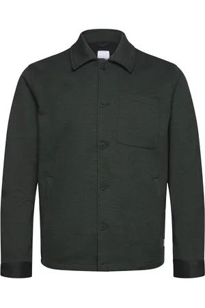 Lindbergh Superflex Overshirt Tops Overshirts Green