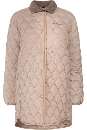 Didriksons Betina Wns Parka Outerwear Parka Coats Beige