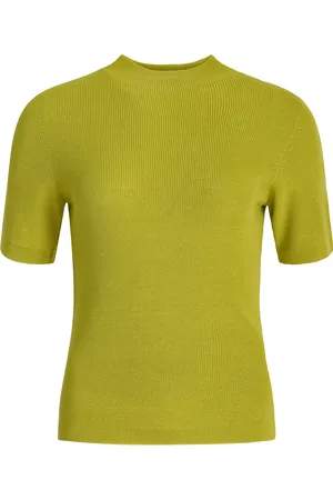 Ivo Nikkolo Viscose-Blend Knit Top, Kibri Tops Knitwear Jumpers Green