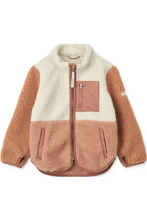 Liewood Nolan Pile Jacket Outerwear Fleece Outerwear Fleece Jackets Beige