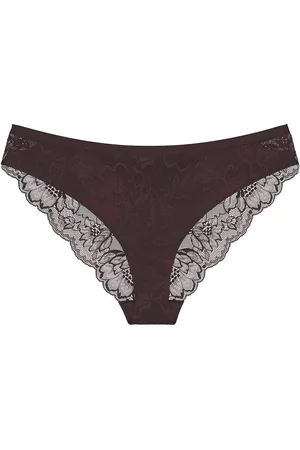 Triumph Amourette Charm T Brazilian01 Lingerie Panties Brazilian Panties Burgundy