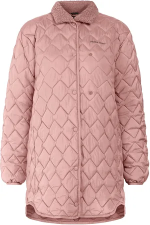 Didriksons Betina Wns Parka Outerwear Parka Coats Pink