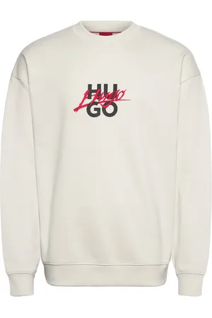 HUGO BOSS Dlogonty Designers Sweat-shirts & Hoodies Sweat-shirts Cream