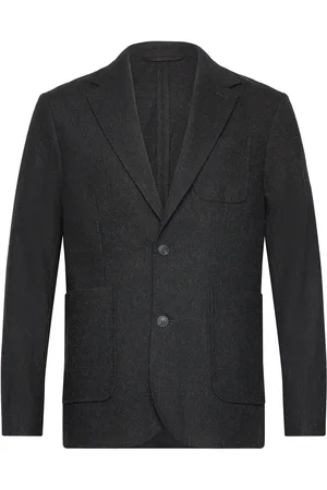 Lexington Marty Wool Sportscoat Suits & Blazers Blazers Single Breasted Blazers Black