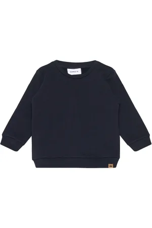NAME IT Nbntakki Ls Sweat Noos Tops Sweat-shirts & Hoodies Sweat-shirts Blue