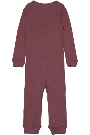 CeLaVi Jumpsuit - Solid Pyjama Sie Jumpsuit Haalari Red