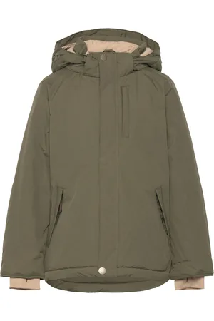 Mini A Ture Matadyanko Fleece Lined Winter Jacket. Grs Outerwear Jackets & Coats Winter Jackets Khaki Green