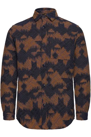 MOS MOSH Gallery Mmgdavid Harlekin Shirt Tops Overshirts Navy