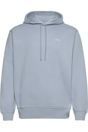 Nikben Nb Abc Hoodie Dusty Blue Designers Sweat-shirts & Hoodies Hoodies Blue